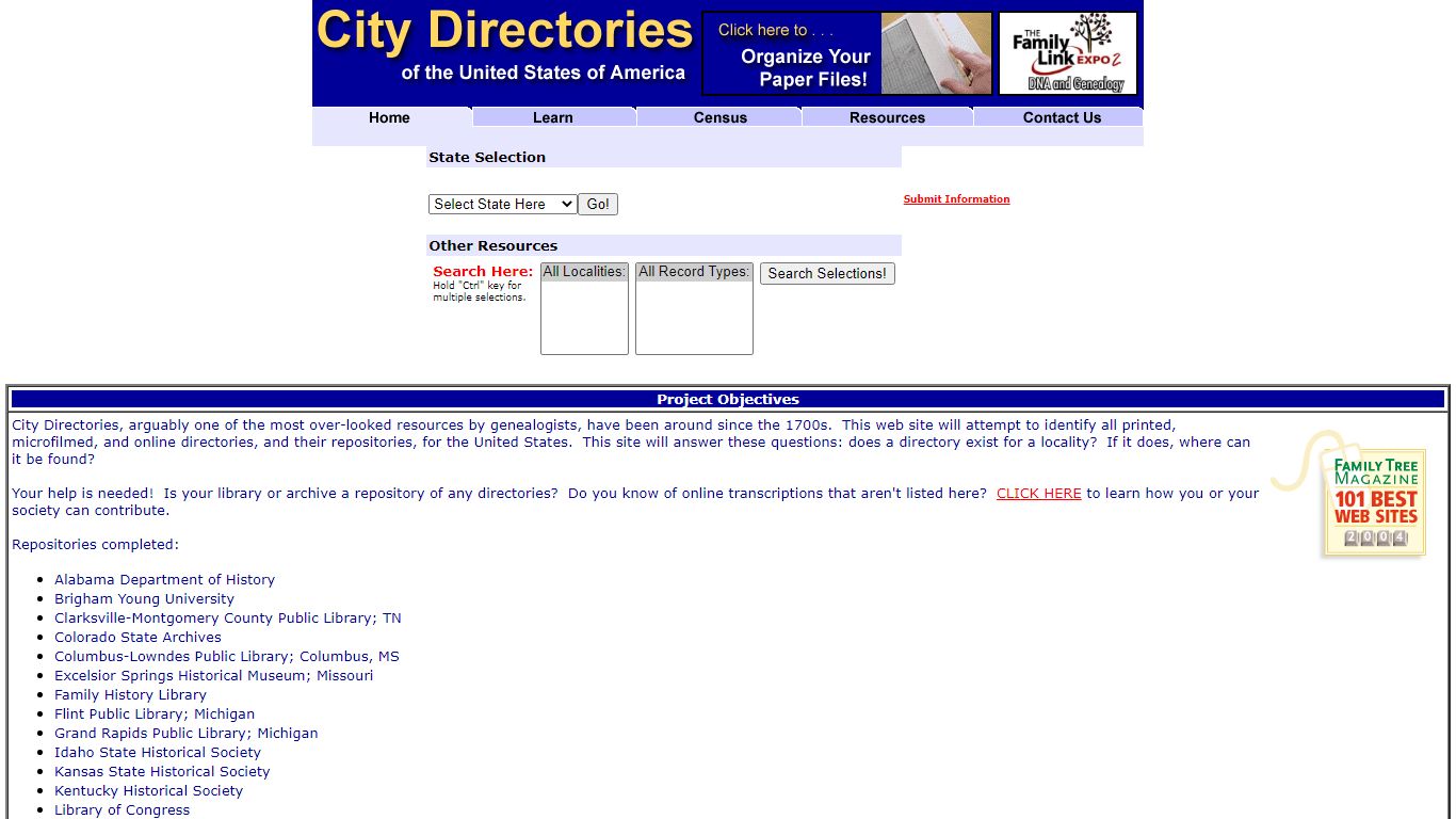 City Directories of the United States of America